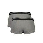 Boxer homme en coton marron