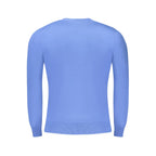 Pull homme bleu en viscose
