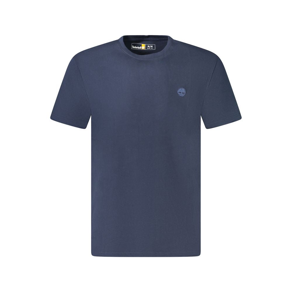 Timberland Blue Cotton Men's T-Shirt Timberland