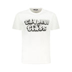 White Cotton Men T-Shirt