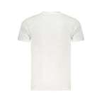 White Cotton Men T-Shirt