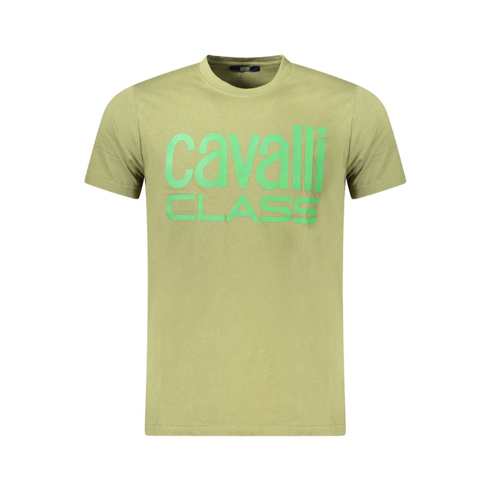 T-shirt homme en coton vert