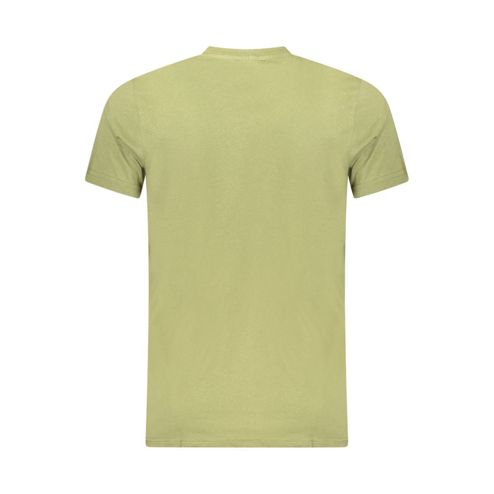 T-shirt homme en coton vert