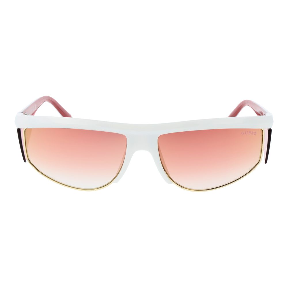 Guess White Plastic Sunglasses Guess