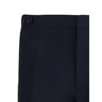 Dsquared² Black Fleece Wool Two-Piece Suit