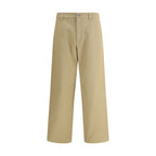 Gucci Beige Cotton Casual Pants