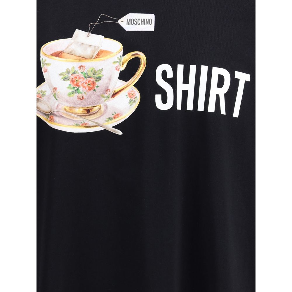 T-shirt Moschino en coton noir