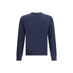 Dsquared² Blue Fleece Wool Sweatshirt