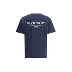 Givenchy Blue Cotton T-Shirt