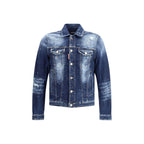 Dsquared² Blue Cotton Denim Jacket
