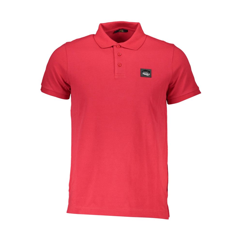 Polo rouge en coton
