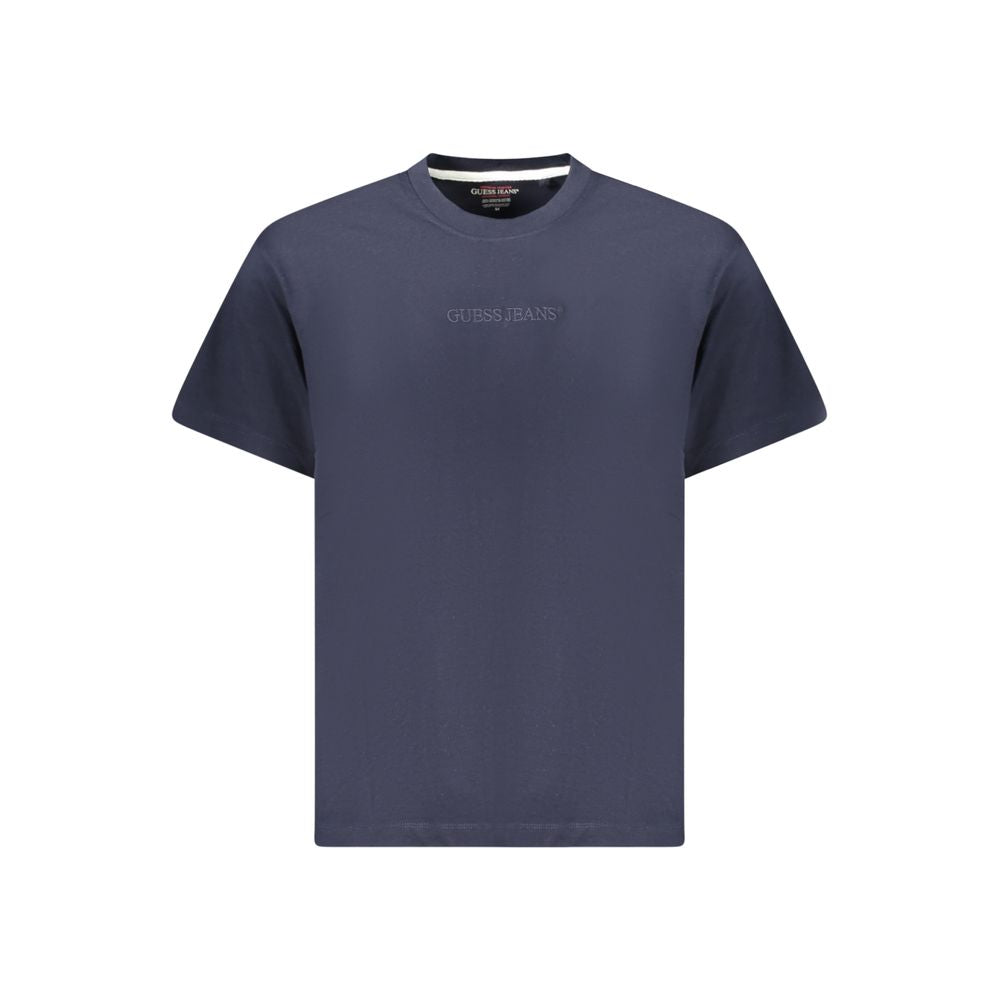 T-shirt homme Guess Jeans Blu en coton