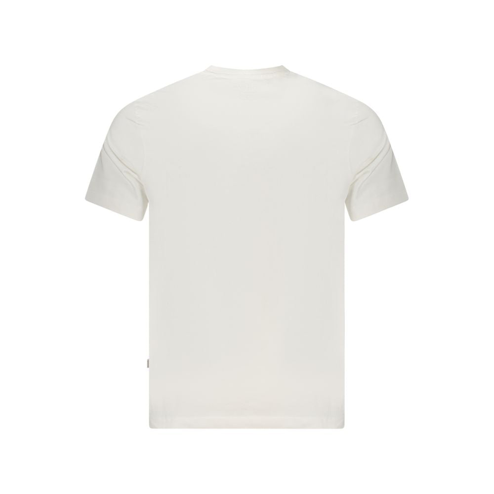Guess Jeans White Organic Cotton Men's T-Shirt Guess Jeans