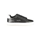 Calvin Klein Black Leather Men Sneaker