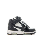 Off-White Black Calfskin Athletic Sneakers