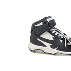 Off-White Black Calfskin Athletic Sneakers