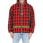 Palm Angels Red Polyester Shell Jacket