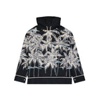 Palm Angels Black Cotton Shell Jacket