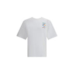 Casablanca White Cotton T-Shirt