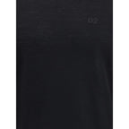 Dsquared² Black Fleece Wool Turtleneck