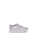 Moncler White Polyamide Low Top Sneakers - Broken-Luxury