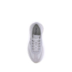 Moncler White Polyamide Low Top Sneakers