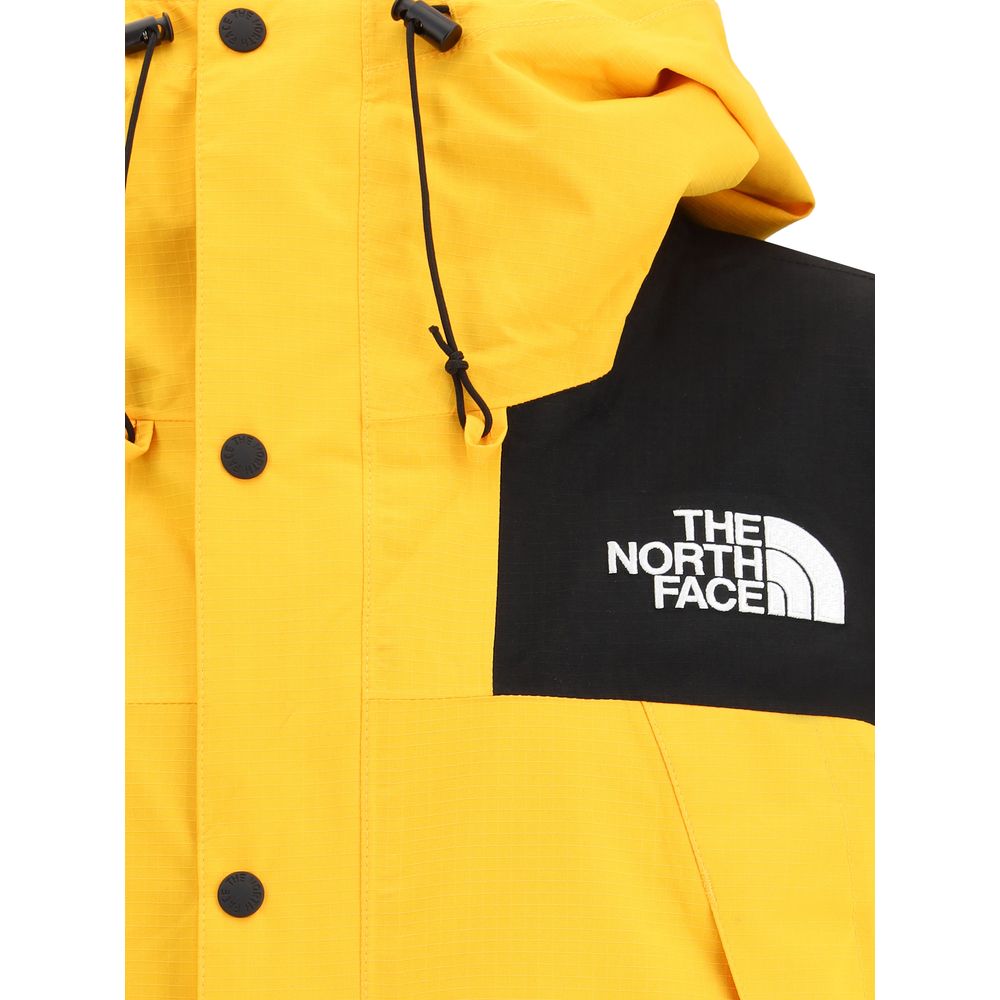 The North Face Yellow Polyamide Shell Jacket The North Face