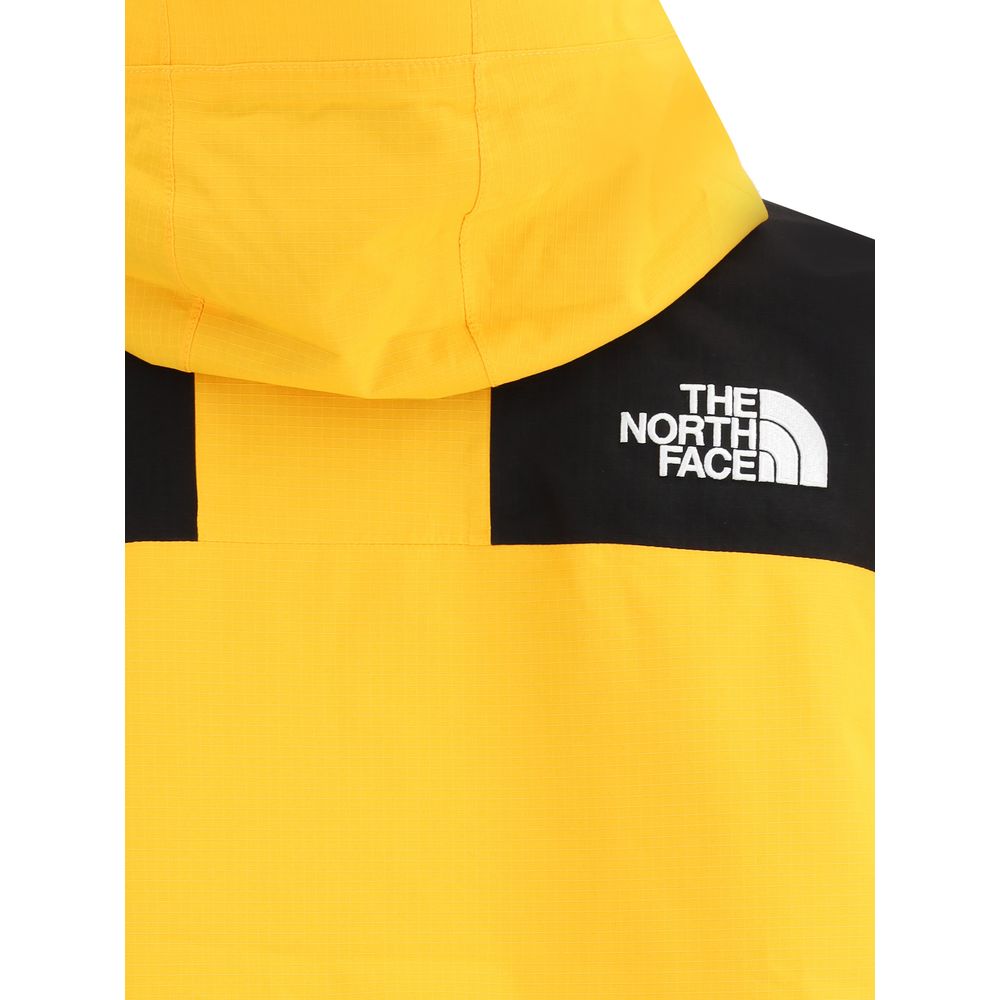 The North Face Yellow Polyamide Shell Jacket The North Face
