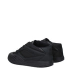 Givenchy Black Fabric Low Top Sneakers