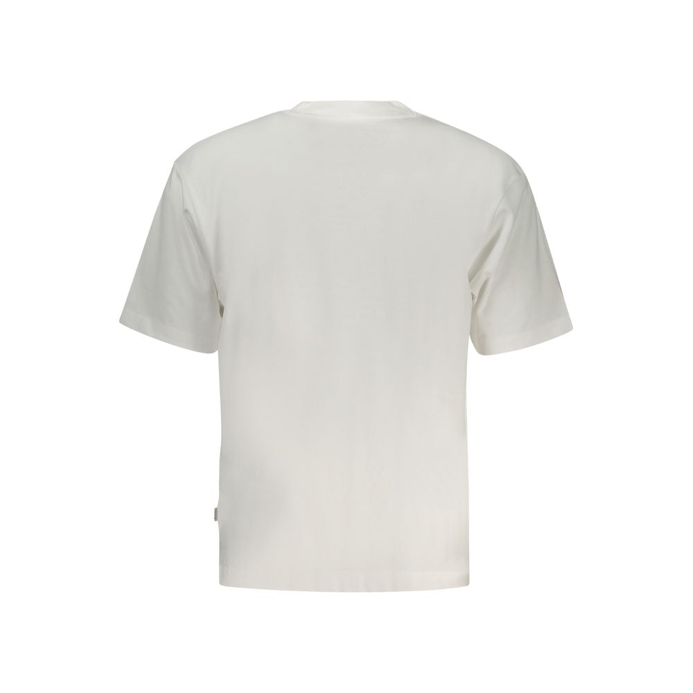 Guess Jeans White Cotton Men T-Shirt Guess Jeans