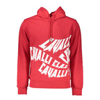 Pull rouge en coton pour homme