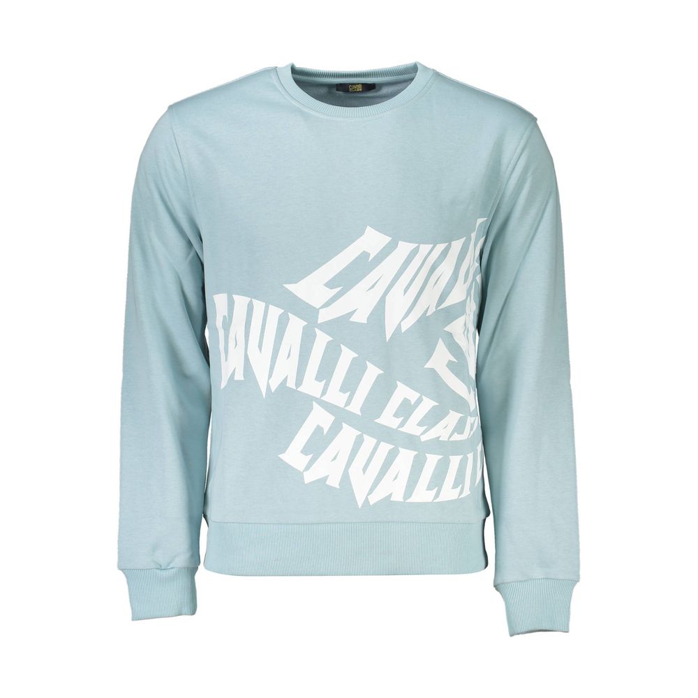 Pull en coton bleu pour homme