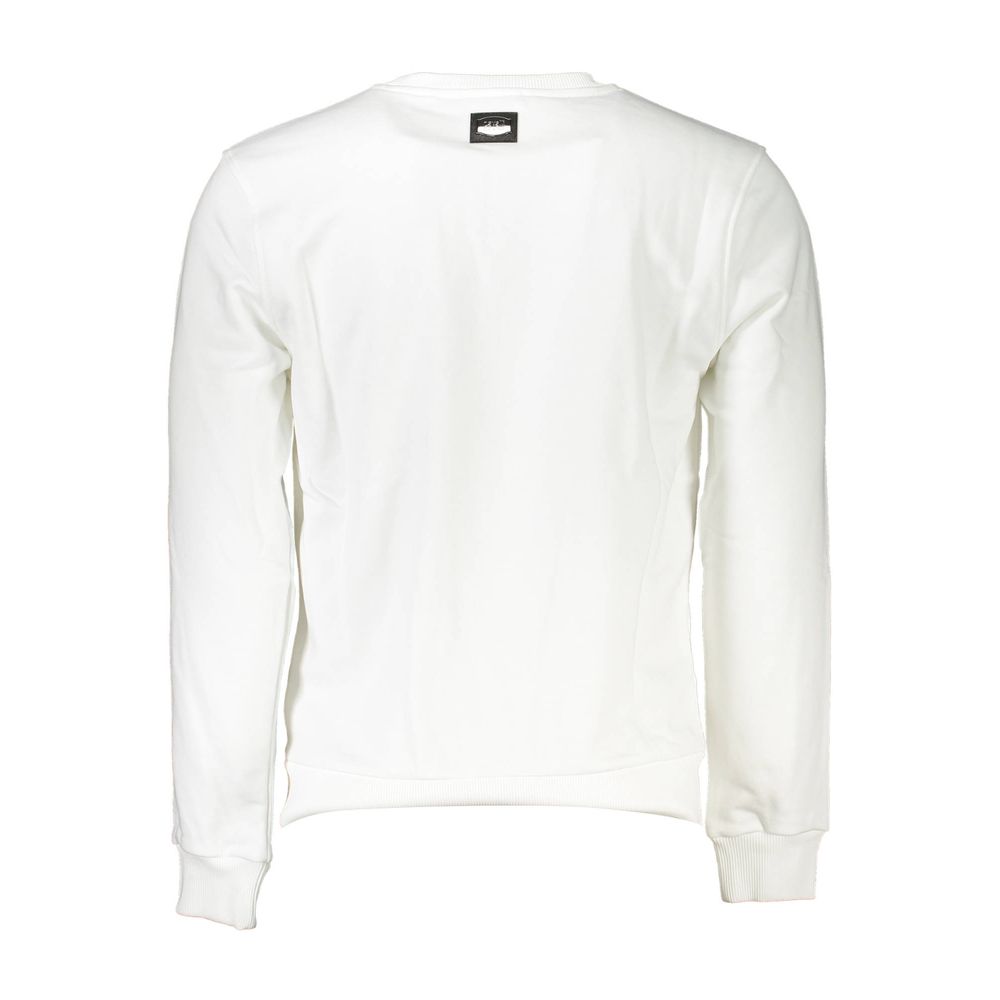 Pull en coton blanc pour homme