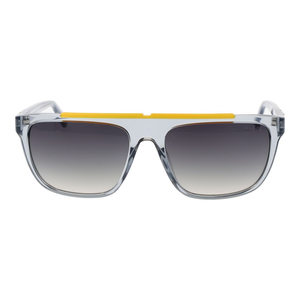 Guess Gray Stainless Steel Sunglasses Guess