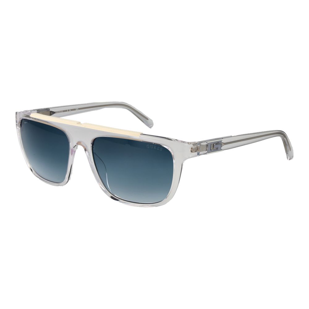 Guess Transparent Stainless Steel Sunglasses Guess