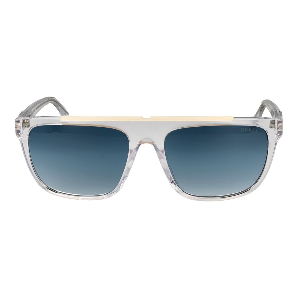 Guess Transparent Stainless Steel Sunglasses Guess