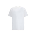 Y-3 White Cotton T-Shirt Y-3