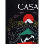 Casablanca Black Merino Wool Cardigan