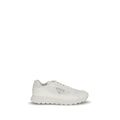 Prada White Rubber Athletic Sneakers - Broken-Luxury