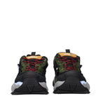 Versace Multicolor Leather Athletic Sneakers