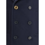 Givenchy Blue Wool Coat