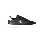 Calvin Klein Black Leather Men Sneaker