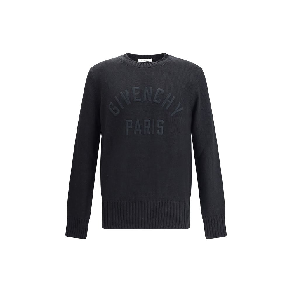 Givenchy Black Cotton Sweatshirt