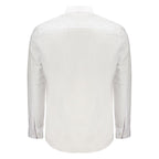 Calvin Klein White Cotton Men Shirt
