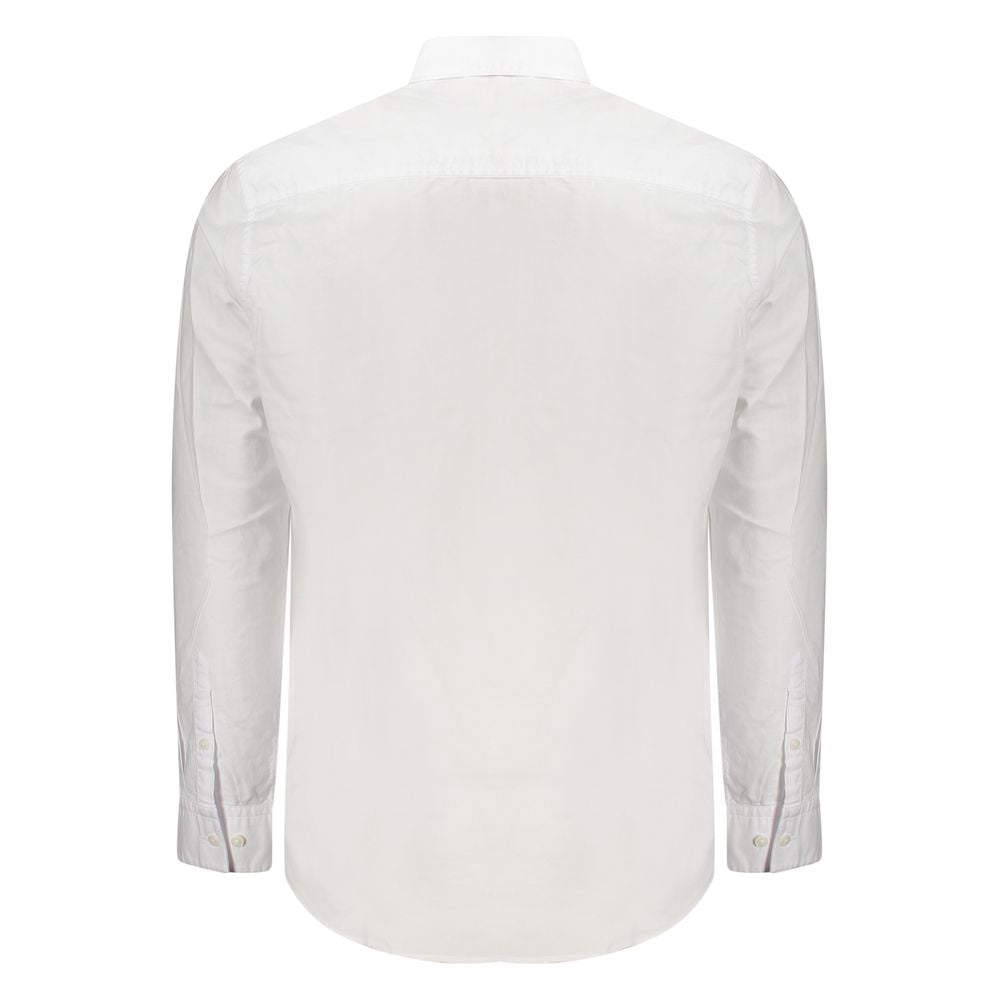 Calvin Klein White Cotton Men Shirt