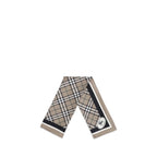 Burberry Beige Silk Scarf