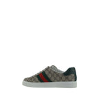 Gucci Beige Rubber Low Top Sneakers