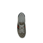 Gucci Beige Rubber Low Top Sneakers