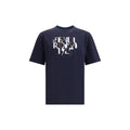 Fendi Blue Cotton T-Shirt