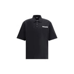 Dsquared² Black Cotton Polo Shirt